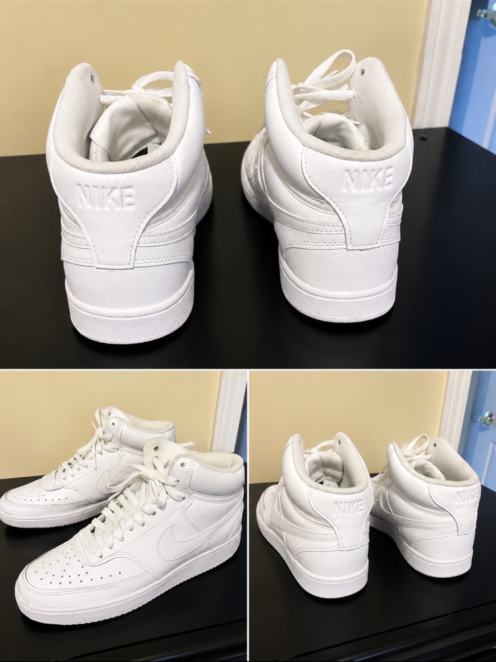 Nike Men’s White High-Top Sneakers